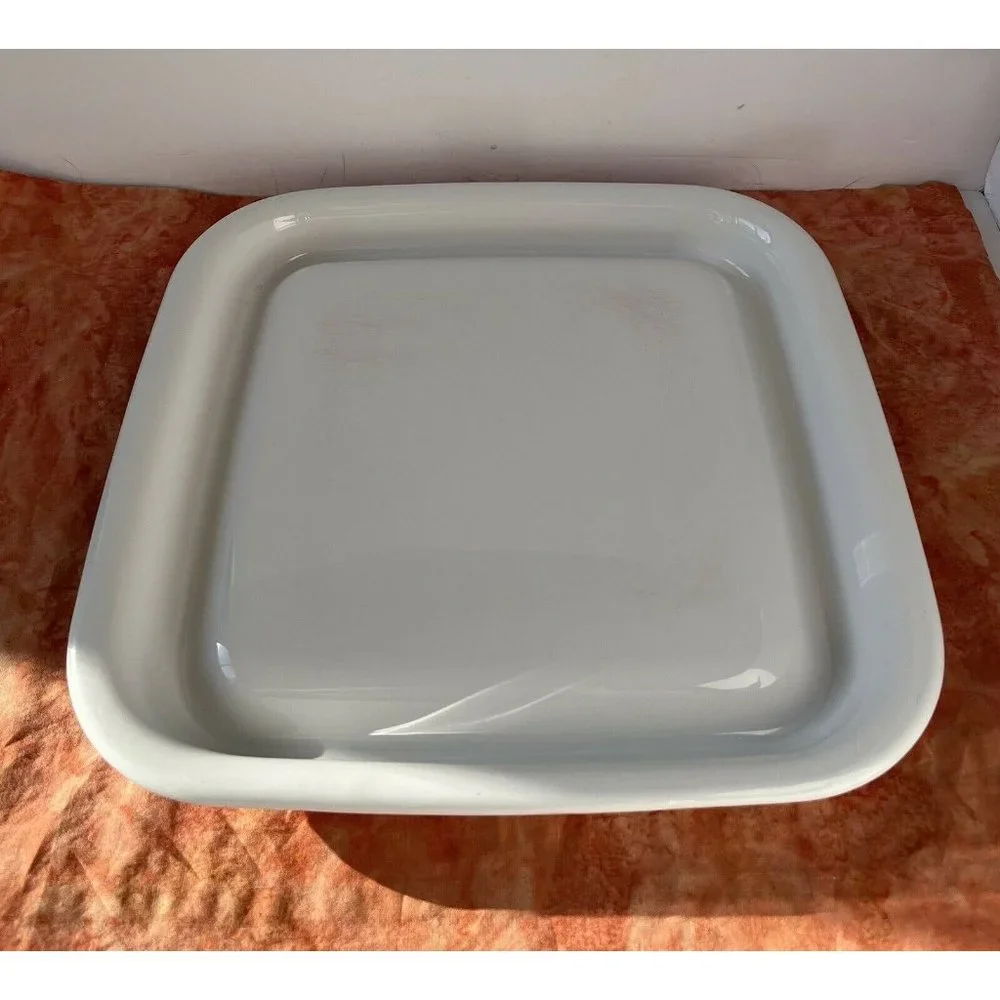 Corning Ware‎ MW-2 Microwave Browning Tray 12 1/4”x 11 1/2” x 1 1/4”